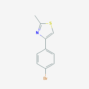 4-(4-Bromo-phenyl)-2-methyl-thiazole图片