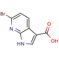 6-bromo-1H-pyrrolo[2,3-b]pyridine-3-carboxylicacid图片