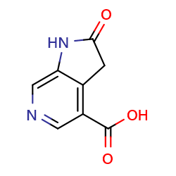 2-oxo-1H,2H,3H-pyrrolo[2,3-c]pyridine-4-carboxylicacid图片