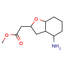 methyl2-(4-amino-octahydro-1-benzofuran-2-yl)acetate图片