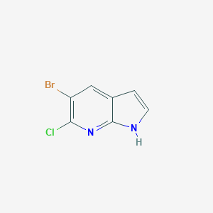 5-bromo-6-chloro-1H-pyrrolo[2,3-b]pyridine图片