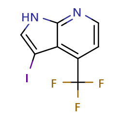 3-iodo-4-(trifluoromethyl)-1H-pyrrolo[2,3-b]pyridine图片