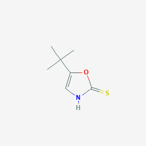 5-tert-butyl-1,3-oxazole-2-thiol图片