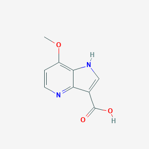 7-methoxy-1H-pyrrolo[3,2-b]pyridine-3-carboxylicacid图片