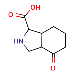 4-oxo-octahydro-1H-isoindole-1-carboxylicacid图片