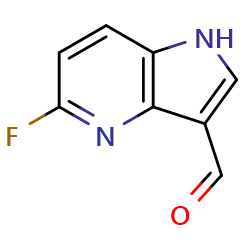 5-fluoro-1H-pyrrolo[3,2-b]pyridine-3-carbaldehyde图片