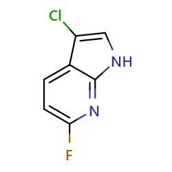 3-chloro-6-fluoro-1H-pyrrolo[2,3-b]pyridine图片