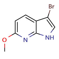 3-bromo-6-methoxy-1H-pyrrolo[2,3-b]pyridine图片