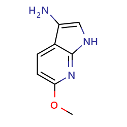 6-methoxy-1H-pyrrolo[2,3-b]pyridin-3-amine图片