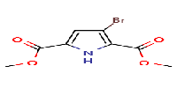dimethyl3-bromo-1H-pyrrole-2,5-dicarboxylate图片