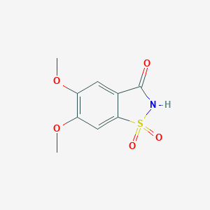 5,6-Dimethoxy-2,3-dihydro-1,2-benzothiazole-1,1,3-trione图片