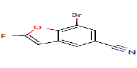 7-bromo-2-fluoro-1-benzofuran-5-carbonitrile图片