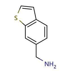 1-benzothiophen-6-ylmethanamine图片