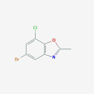 5-Bromo-7-chloro-2-methyl-1,3-benzoxazole图片