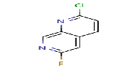 2-chloro-6-fluoro-1,7-naphthyridine图片