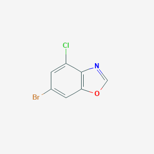6-Bromo-4-chloro-1,3-benzoxazole图片