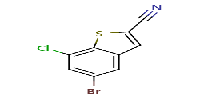 5-bromo-7-chloro-1-benzothiophene-2-carbonitrile图片