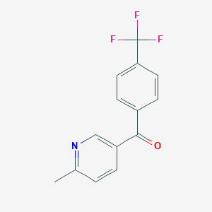 2-Methyl-5-(4-Trifluoromethylbenzoyl)pyridine图片