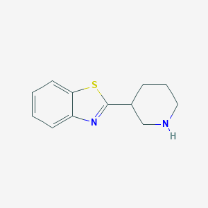 2-(Piperidin-3-yl)-1,3-benzothiazole图片