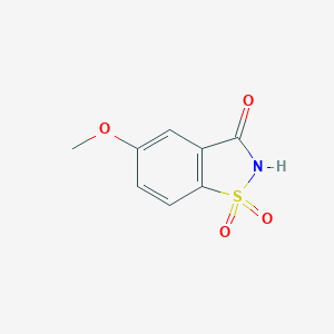 5-methoxy-2,3-dihydro-1,2-benzothiazole-1,1,3-trione图片