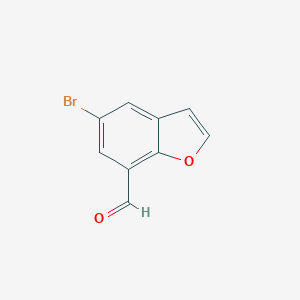 5-bromobenzofuran-7-carbaldehyde图片