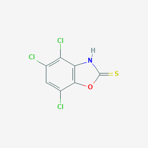 4,5,7-Trichloro-1,3-benzoxazole-2-thiol图片