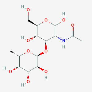 2-乙酰氨基-2-脱氧-3-O-(α-L-吡喃岩藻糖)-D-吡喃葡萄糖图片