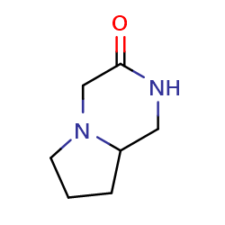 HEXAHYDROPYRROLO[1,2-A]PYRAZIN-3-ONE图片
