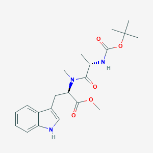 N-[(1,1-Dimethylethoxy)carbonyl]-L-alanyl-N-methyl-D-tryptophan Methyl Ester图片