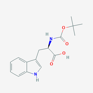 N-(叔丁氧羰基)-D-色氨酸图片