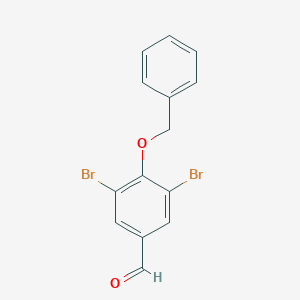4-(benzyloxy)-3,5-dibromobenzaldehyde图片