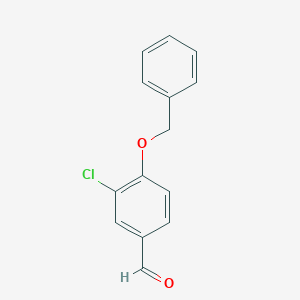 4-(苄氧基)-3-氯苯甲醛图片