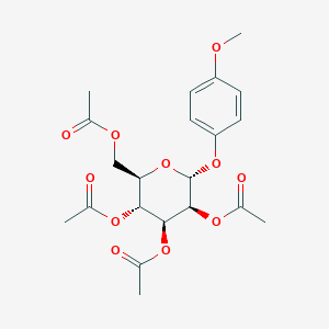 4-Methoxyphenyl 2,3,4,6-tetra-O-Acetyl-alpha-D-mannopyranoside图片