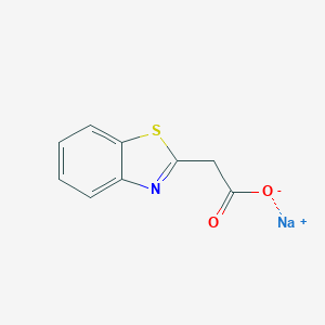 sodium 2-(1,3-benzothiazol-2-yl)acetate图片