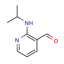 2-[(propan-2-yl)amino]pyridine-3-carbaldehyde图片
