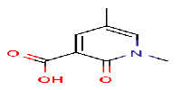 1,5-dimethyl-2-oxo-1,2-dihydropyridine-3-carboxylicacid图片