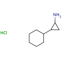 2-cyclohexylcyclopropan-1-aminehydrochloride图片