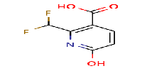 2-(difluoromethyl)-6-hydroxypyridine-3-carboxylicacid图片