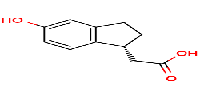 2-[(1R)-5-hydroxy-2,3-dihydro-1H-inden-1-yl]aceticacid图片