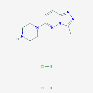 1-{3-methyl-[1,2,4]triazolo[4,3-b]pyridazin-6-yl}piperazine dihydrochloride图片
