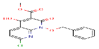 methyl1-(benzyloxy)-7-chloro-4-hydroxy-2-oxo-1,2-dihydro-1,8-naphthyridine-3-carboxylate图片