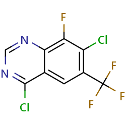 4,7-dichloro-8-fluoro-6-(trifluoromethyl)quinazoline图片