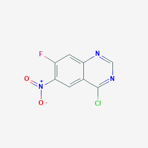 4-chloro-7-fluoro-6-nitroquinazoline图片