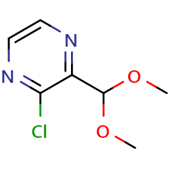 2-chloro-3-(dimethoxymethyl)pyrazine图片