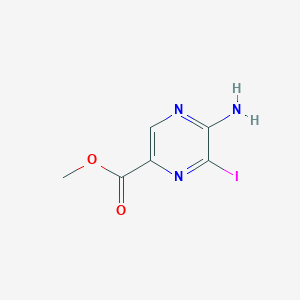 methyl5-amino-6-iodopyrazine-2-carboxylate图片