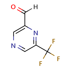 6-(trifluoromethyl)pyrazine-2-carbaldehyde图片