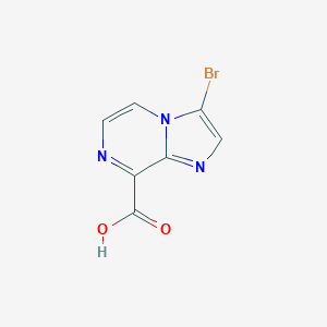 3-bromoimidazo[1,2-a]pyrazine-8-carboxylicacid图片