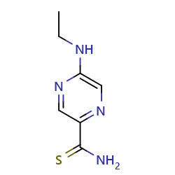 5-(ethylamino)pyrazine-2-carbothioamide图片