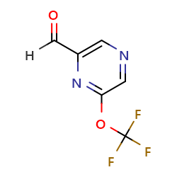 6-(trifluoromethoxy)pyrazine-2-carbaldehyde图片