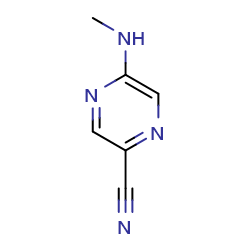 5-(methylamino)pyrazine-2-carbonitrile图片